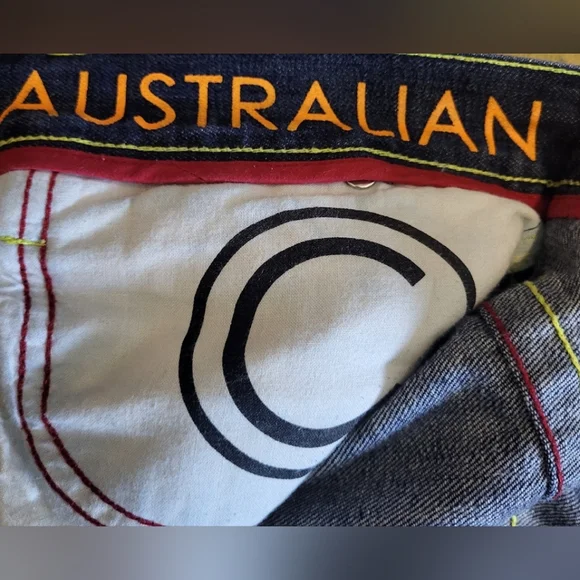 Coogi Men Vtg ,Y2k, Australian Authentic Embroidery, Baggie Style, Size 36Wx 34L - Picture 6 of 16